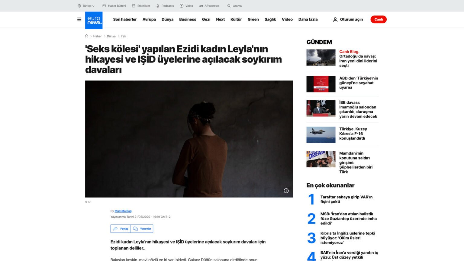‘Seks kölesi’ yapılan Ezidi kadın Leyla’nın hikayesi ve IŞİD üyelerine açılacak soykırım davaları
