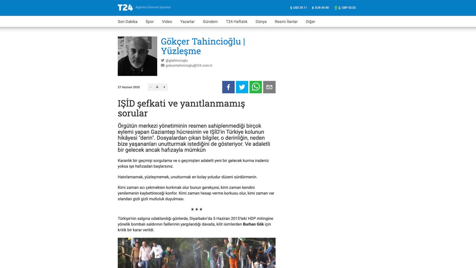 IŞİD şefkati ve yanıtlanmamış sorular