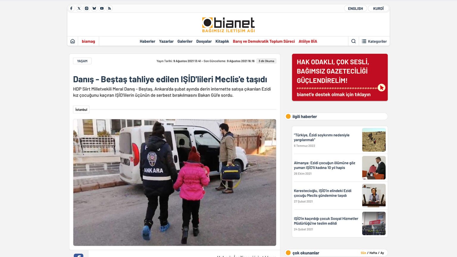 Meral Danış Beştaş tahliye edilen IŞİD’lileri Meclis’e taşıdı